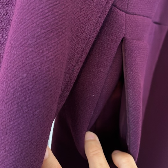 J. Crew Plum Coat with Thinsulate Size 2P - Picture 8 of 13